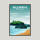 Olympic National Park Poster | Olympic Wall Art Print