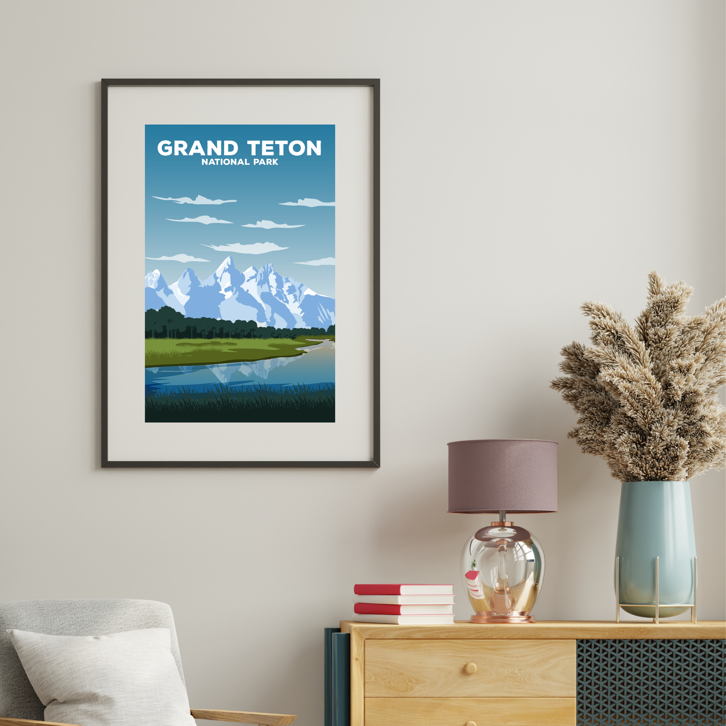 Grand Teton National Park | Grand Teton Wall Art Print