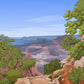 Grand Canyon National Park Poster by ParksPosters, minimalist hand-drawn art