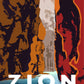 Zion National Park Poster by ParksPosters, minimalist hand-drawn art